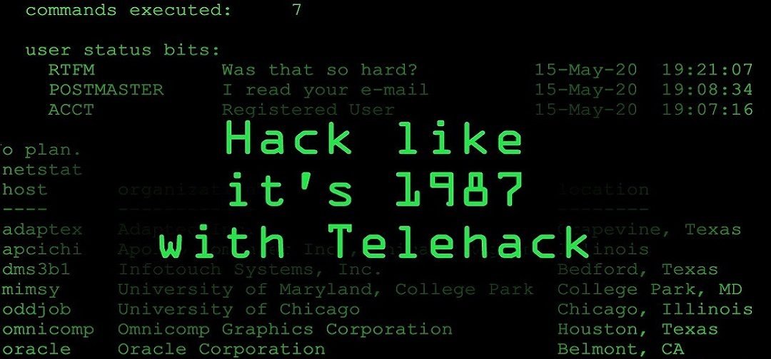 Dê uma de Hacker – Telehack!